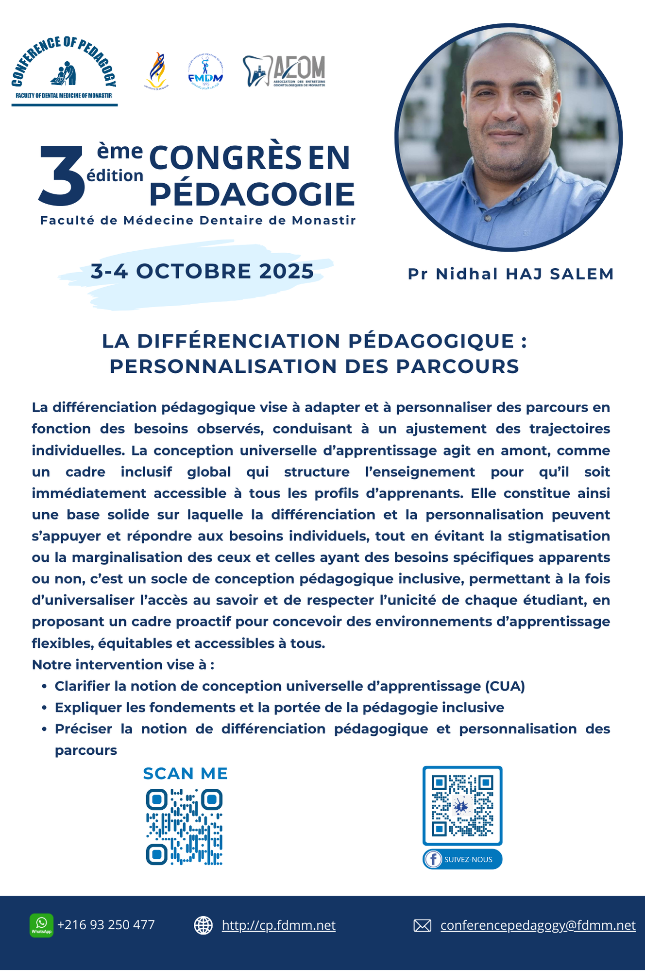 Affiche conférence nidhal